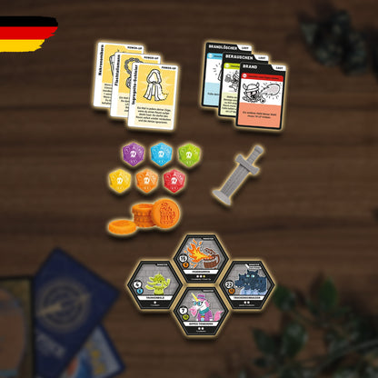 Heroes of Barcadia Spielmaterialien