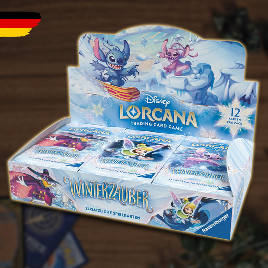 Disney Lorcana Set 11 Winterzauber Booster Display