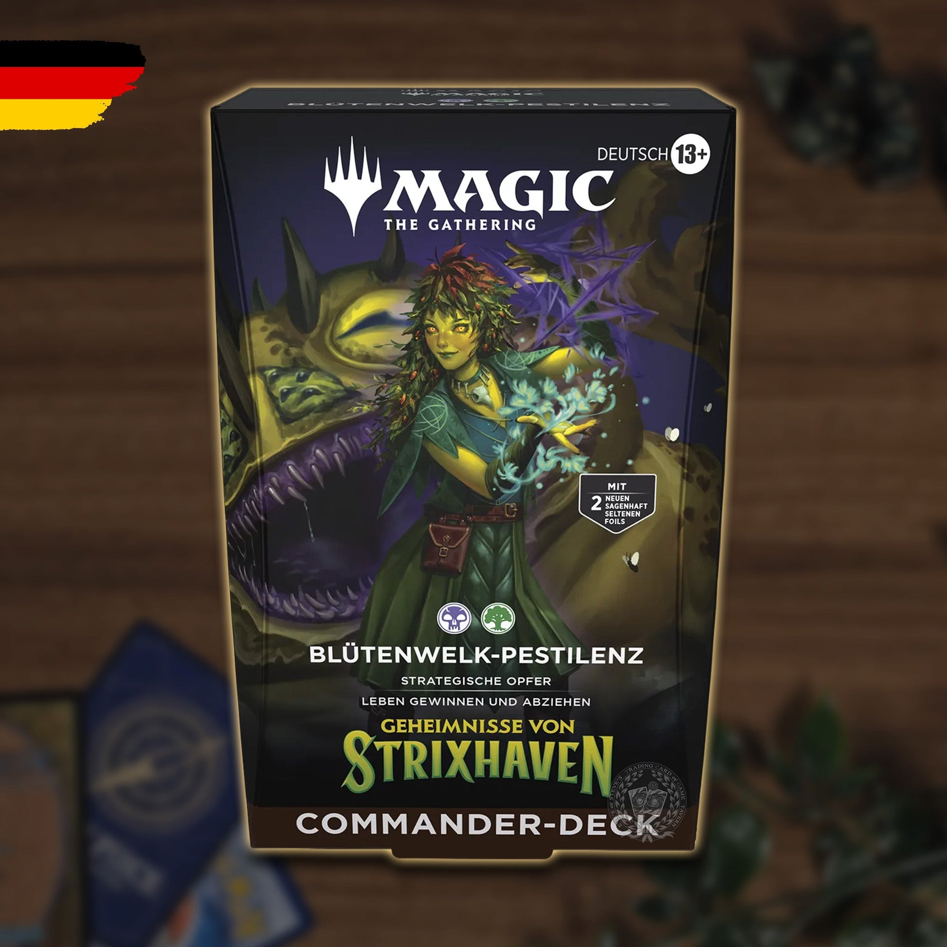 Magic: The Gathering - Geheimnisse von Strixhaven - Commander Deck - Blütenwelk-Pestilenz (DE)