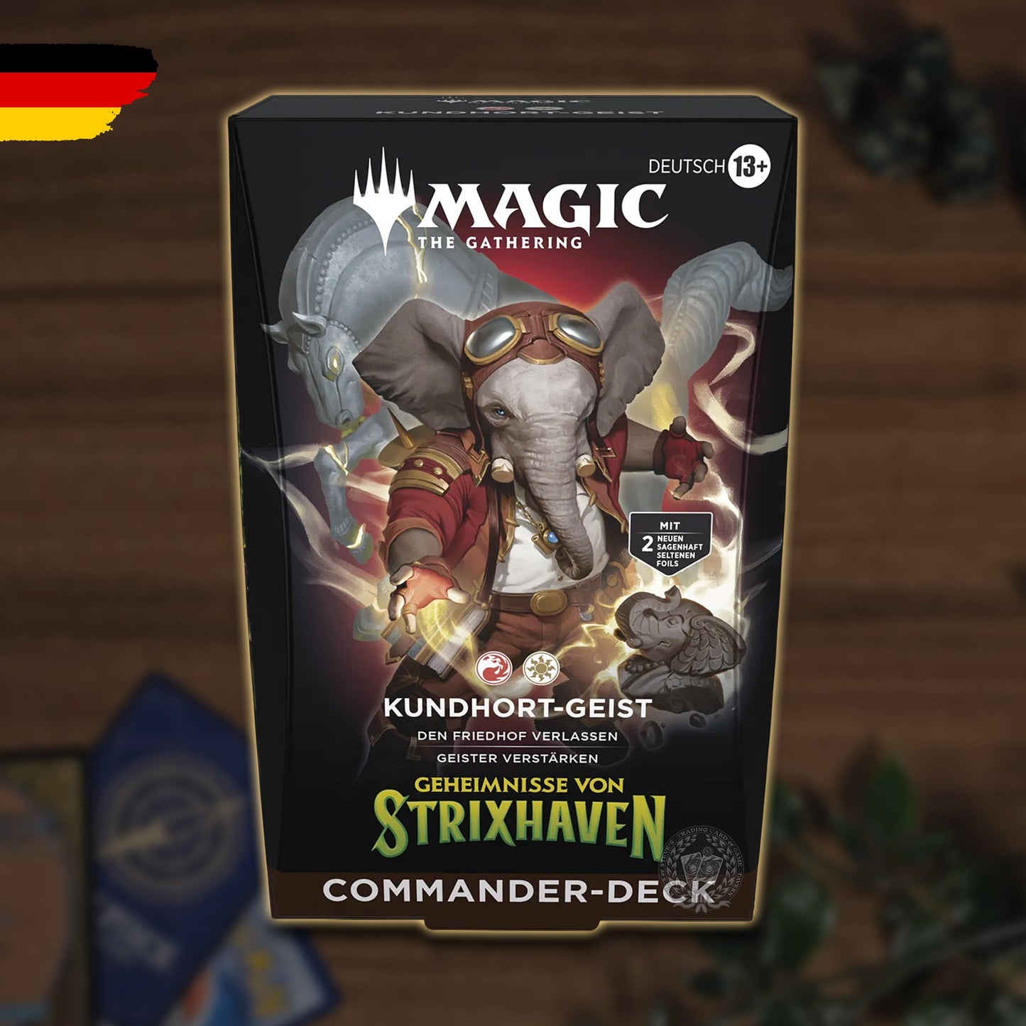 Magic: The Gathering - Geheimnisse von Strixhaven - Commander Deck - Kundhort-Geist (DE)