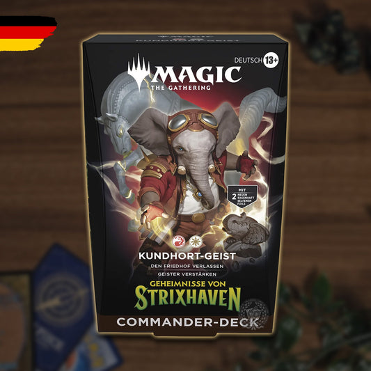 Magic: The Gathering - Geheimnisse von Strixhaven - Commander Deck - Kundhort-Geist (DE)