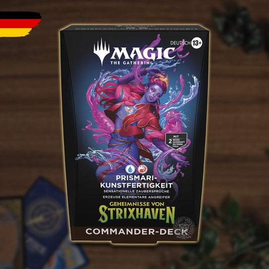 Magic: The Gathering - Geheimnisse von Strixhaven - Commander Deck - Prismari-Kunstfertigkeit (DE)
