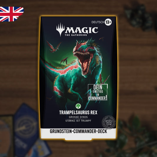 Magich: The Gathering - Grundstein - Commander Deck - Trampelsaurus Rex (DE)
