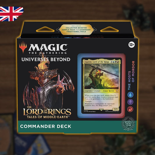 Magic: The Gathering - The Lord of the Rings: Tales of Middle-Earth Commander Deck - The Hosts of Mordor (EN)
