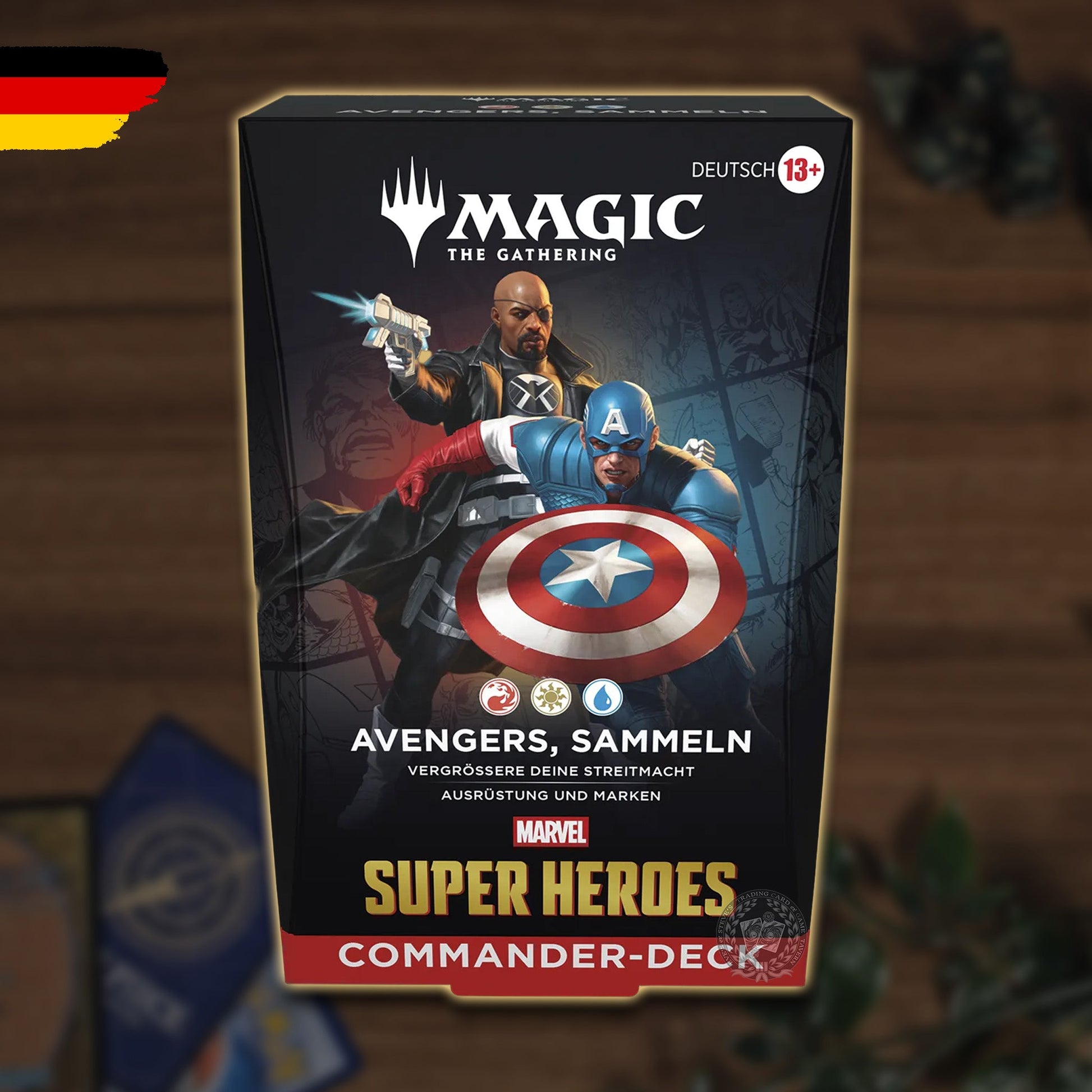 Magic: The Gathering - Marvel Super Heroes - Commander Deck - Avengers, sammeln (DE)