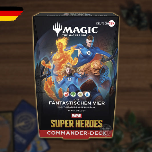 Magic: The Gathering - Marvel Super Heroes - Commander Deck - Die Fantastischen Vier (DE)