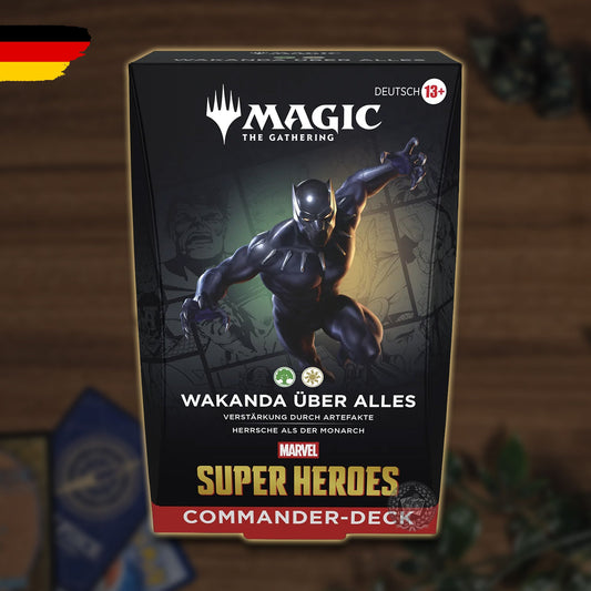 Magic: The Gathering - Marvel Super Heroes - Commander Deck - Wakanda über Alles (DE)