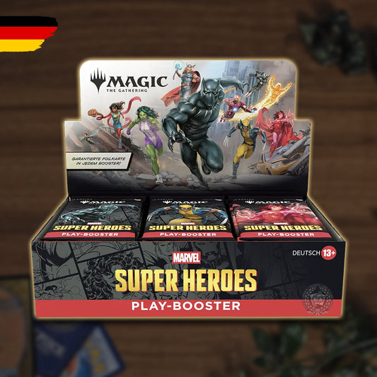 Magic: The Gathering - Marvel Super Heroes - Play Booster Display (DE)