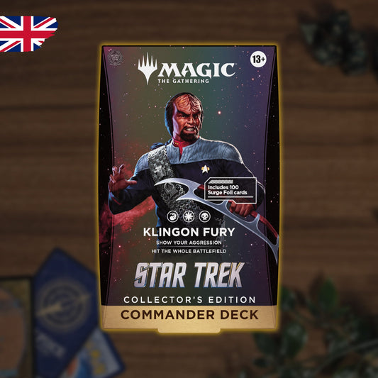Magic: The Gathering - Star Trek - Collector Commander Deck - Klingon Fury (EN)