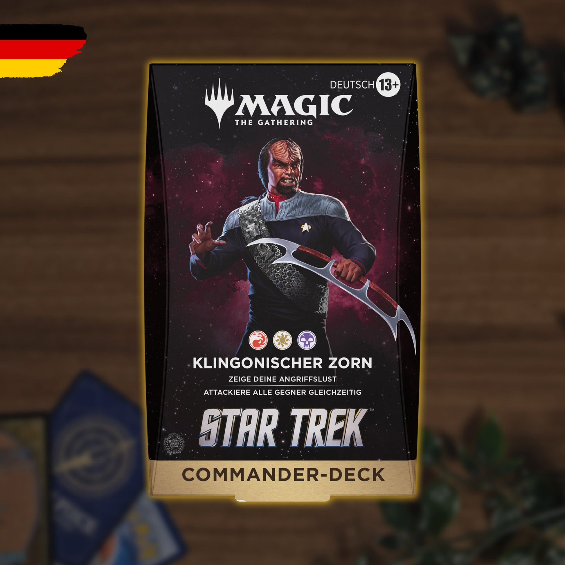 Magic: The Gathering - Star Trek - Commander Deck - Klingonischer Zorn (DE)