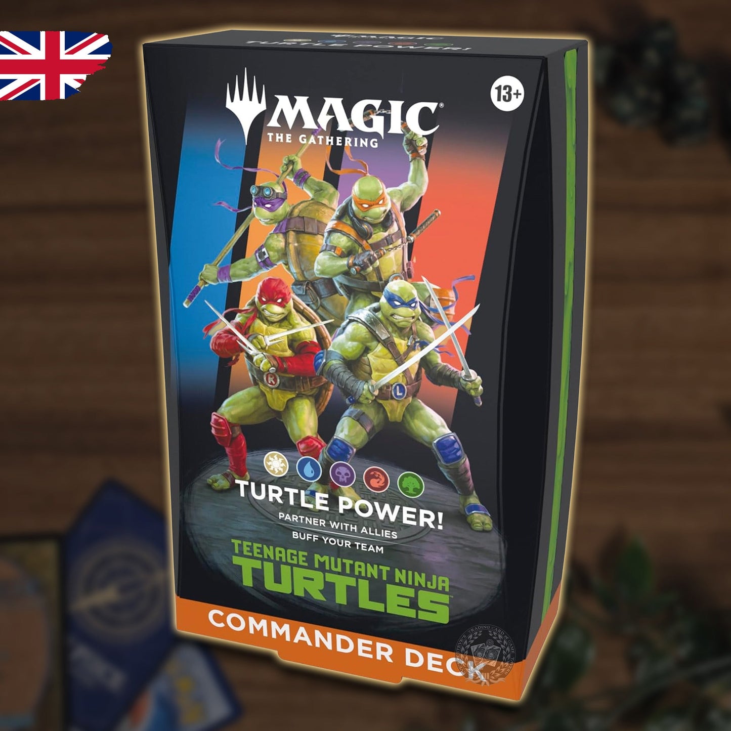 MTG Teenage Mutant Ninja Turtles Commander Deck Turtle Power Englisch