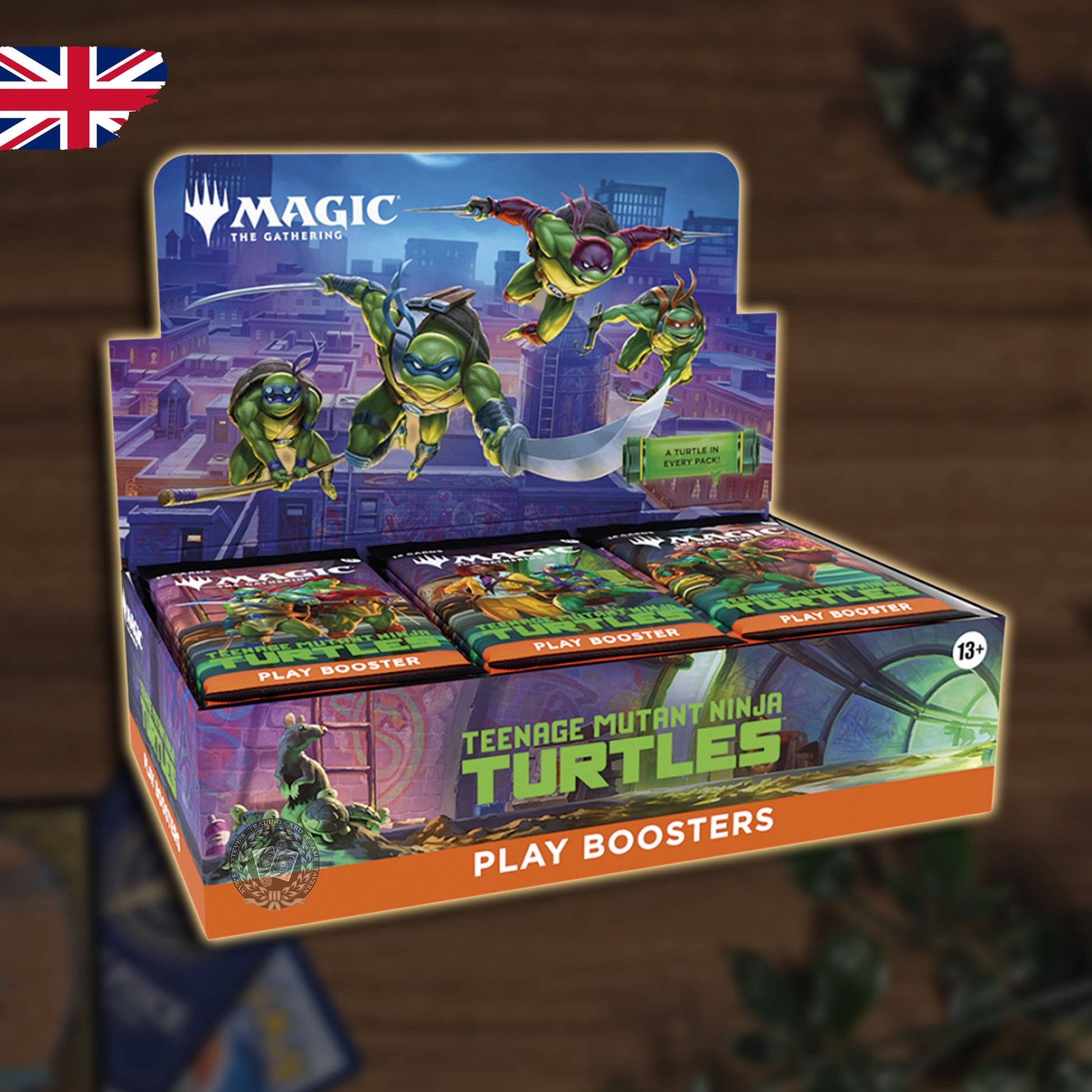 MTG Teenage Mutant Ninja Turtles Play Booster Display Englisch