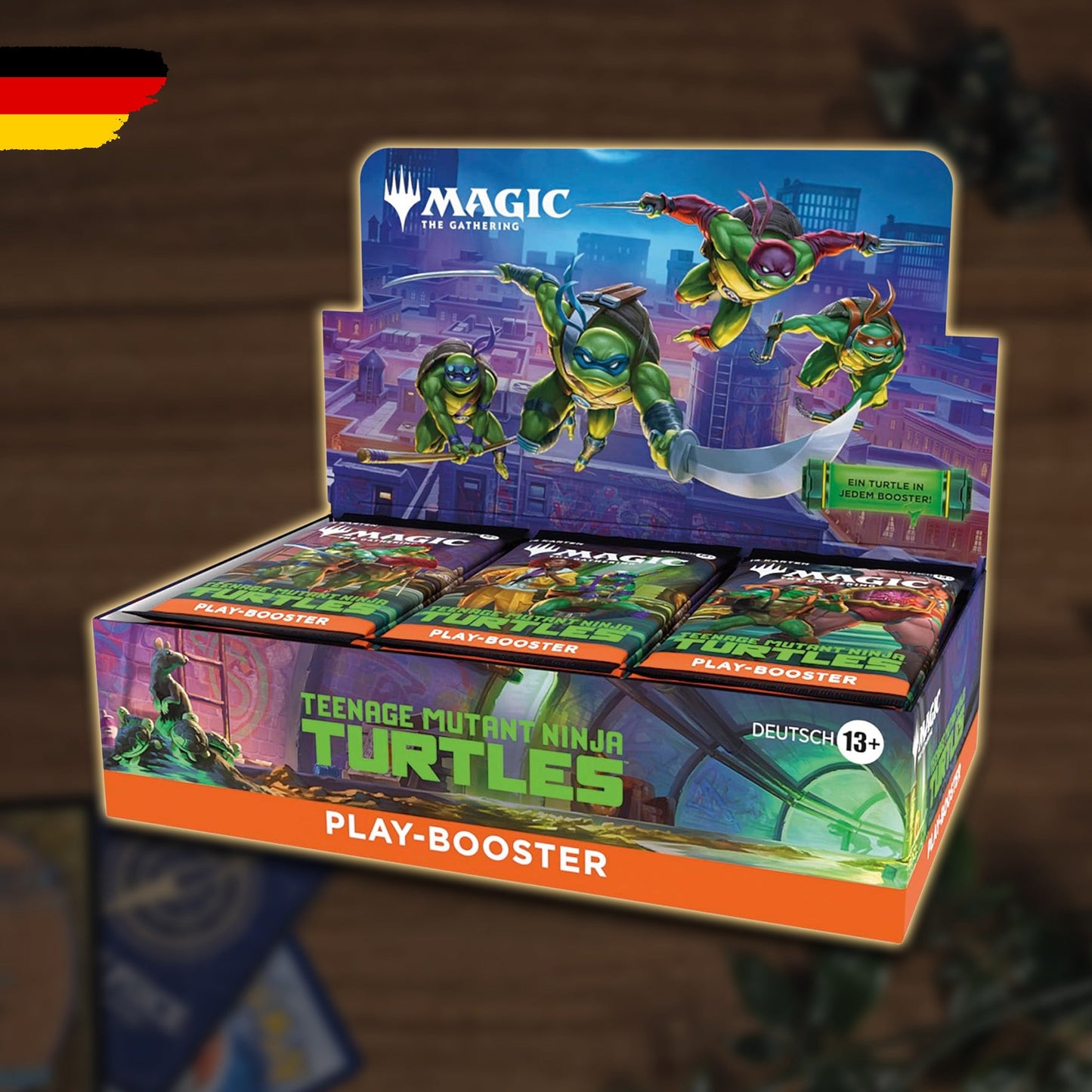 MTG Teenage Mutant Ninja Turtles Play Booster Display