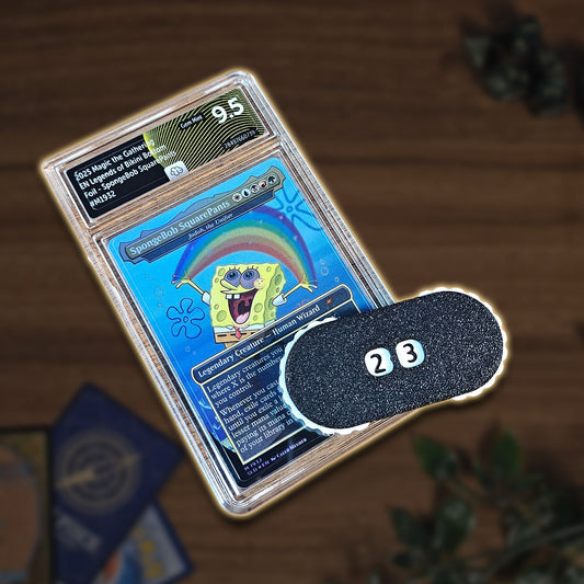 MTG Lebenspunktezähler - Spielstein-Zähler + MTG Karte