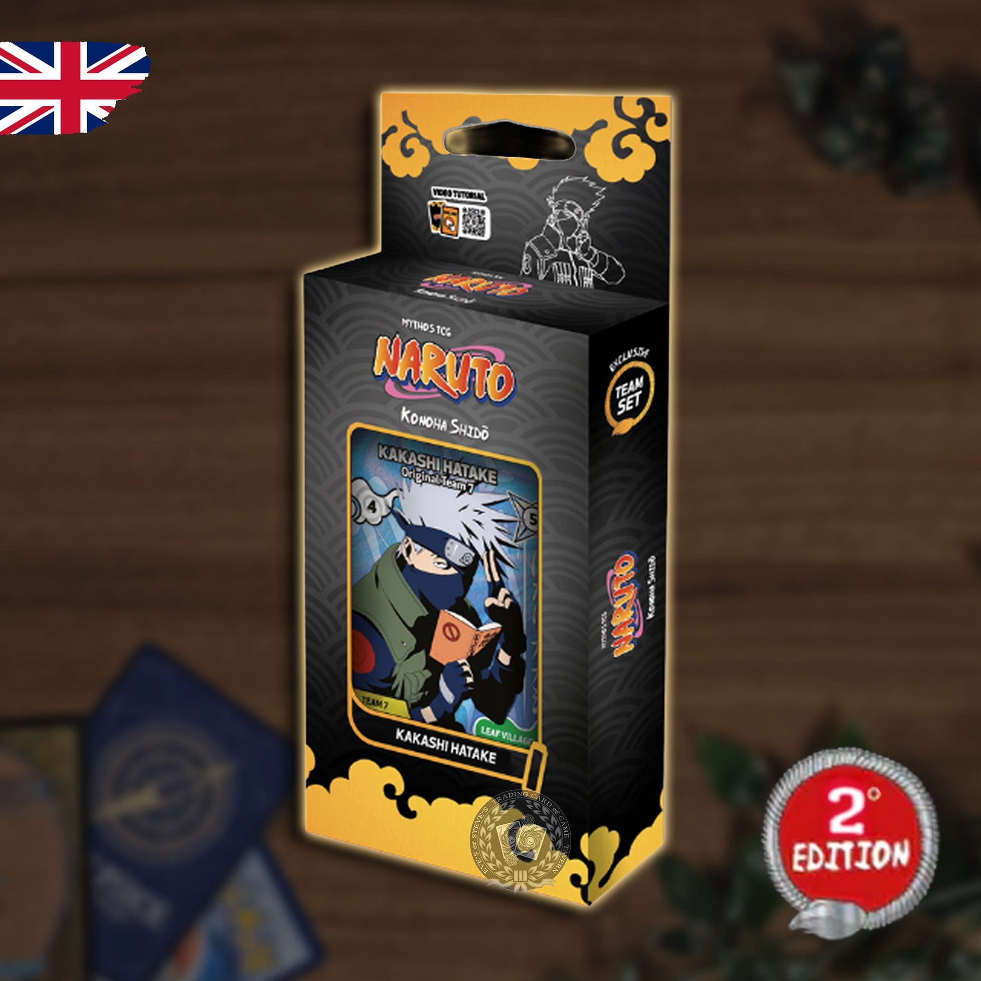 Naruto TCG - Konoha Shido First Set Team Set "Kakashi"