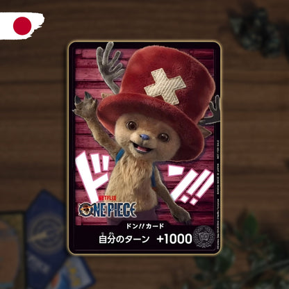 One Piece Netflix Chopper Promo Don!! Karte Sealed