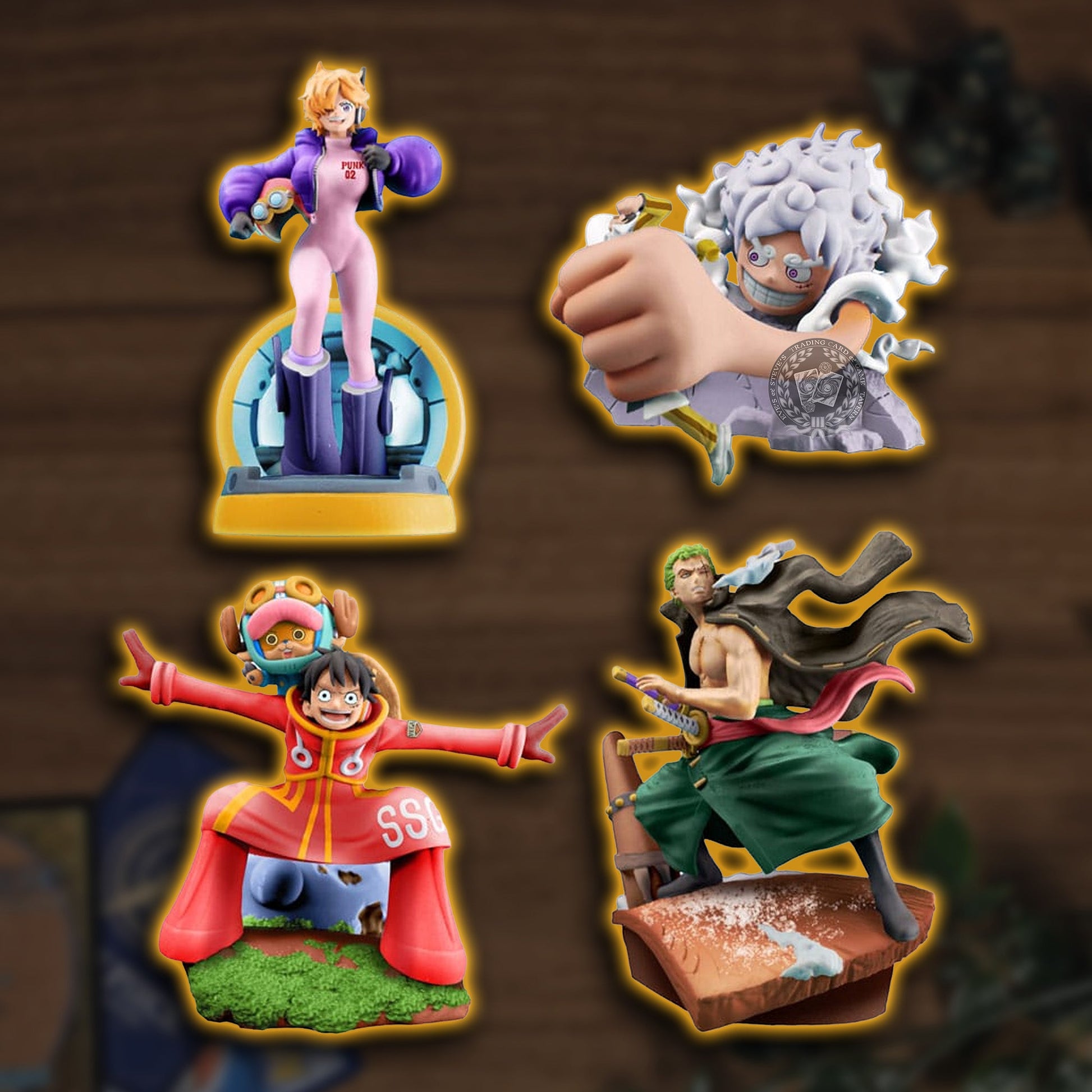One Piece - Logbox Rebirth "Egghead" - Megahouse Blindbox Alle Figuren
