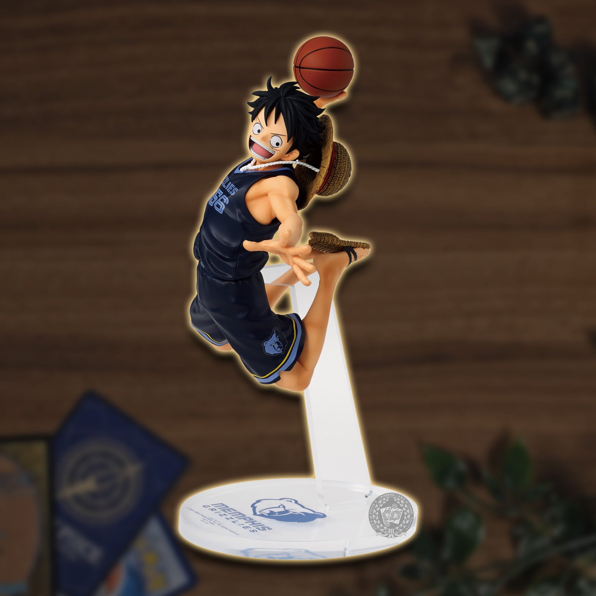 One Piece x NBA Monkey.D.Luffy Figur "Memphis Grizzlies"