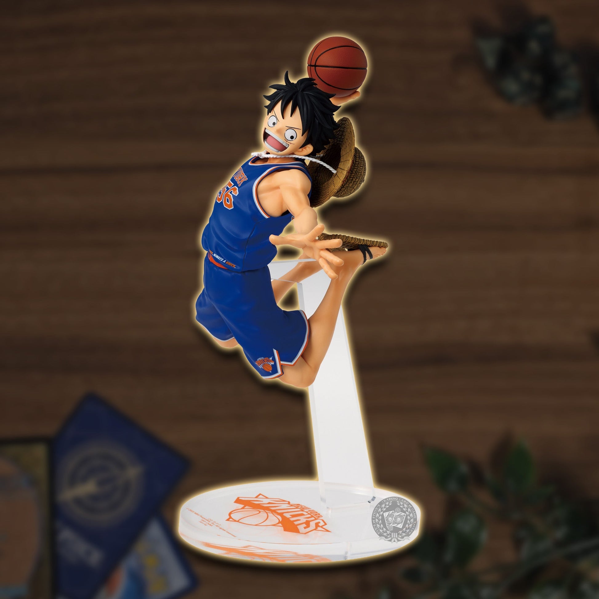 One Piece x NBA Monkey.D.Luffy Figur "New York Knicks"
