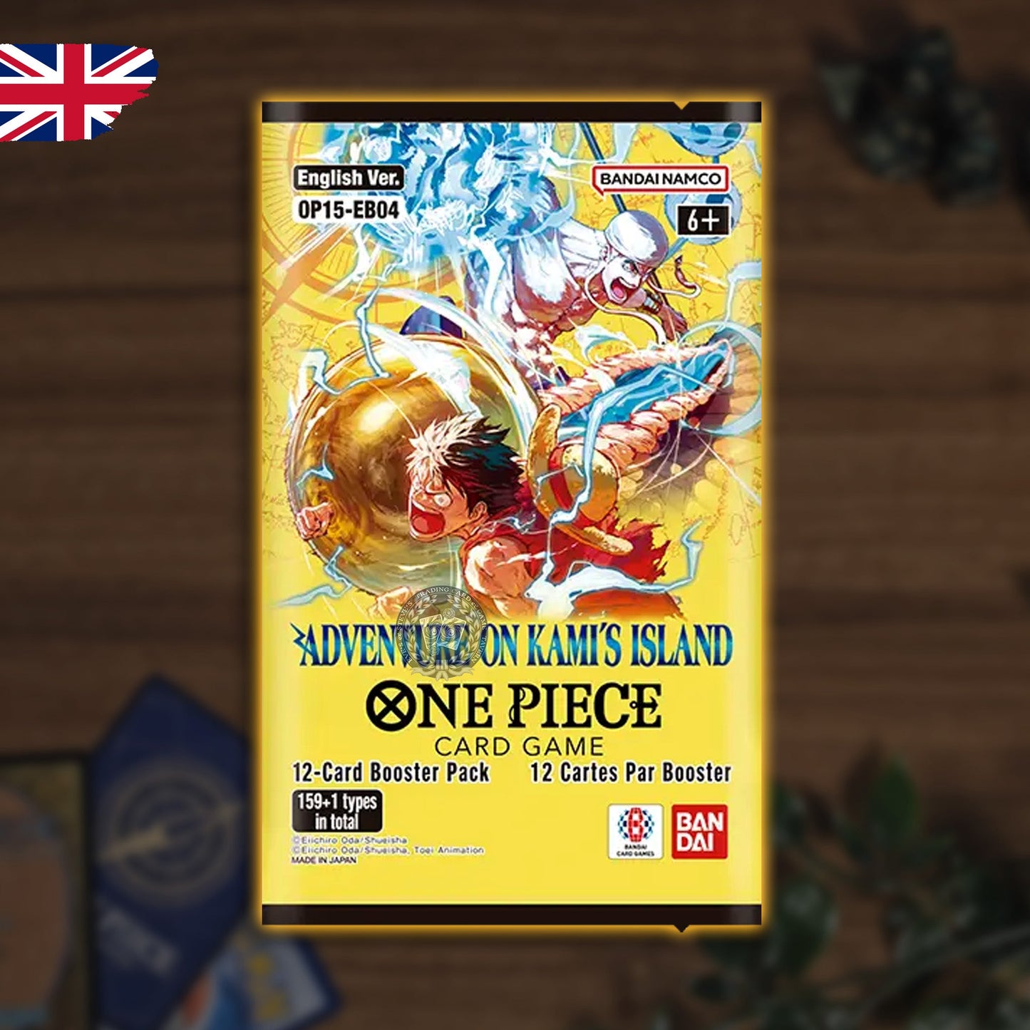 One Piece OP15 Adventure on the Island of Gods Booster Englisch
