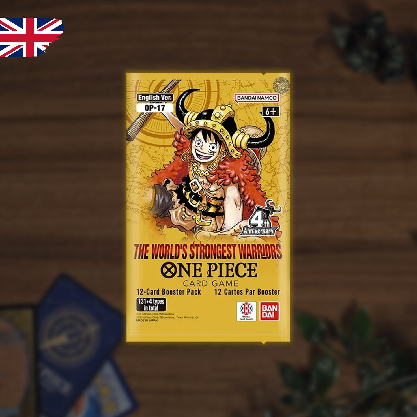 One Piece OP-17 The World's strongest Warriors Booster Englisch