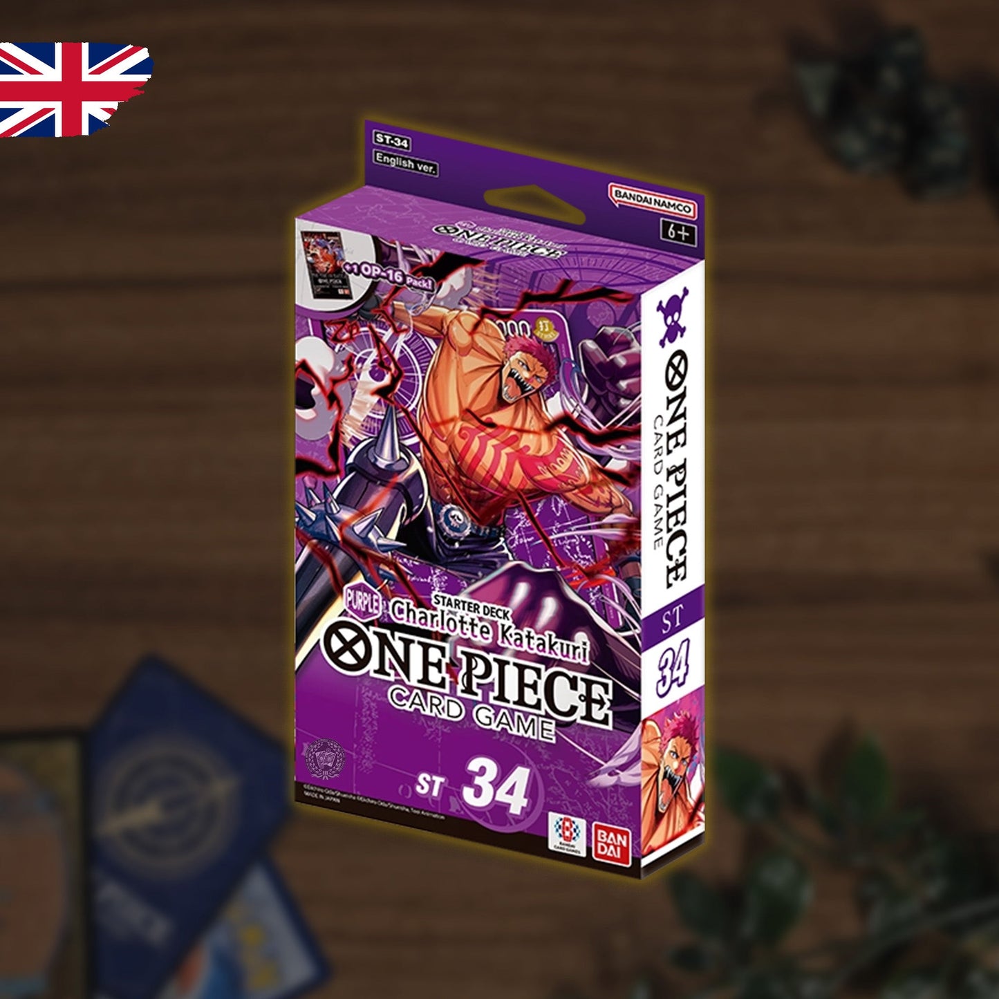 One Piece ST-34 "Purple Charlotte Katakuri" Starter Deck (ENG)
