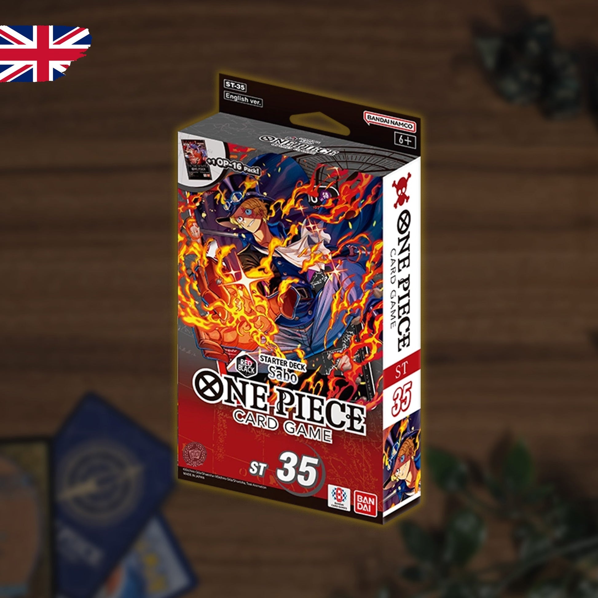 One Piece ST-35 "Red/Black Sabo" Starter Deck (ENG)
