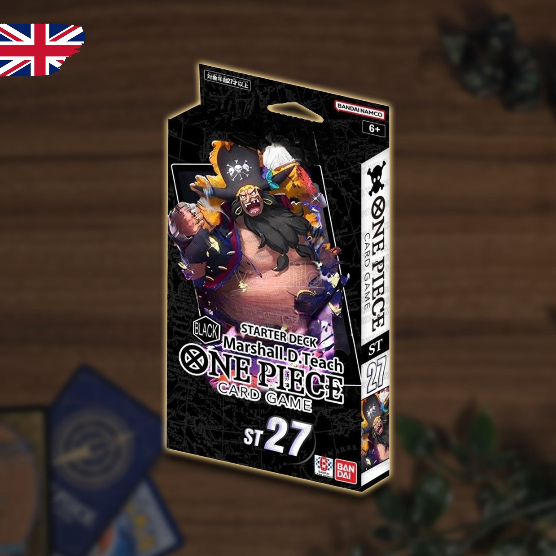 One Piece ST-27 "Marshall.D.Teach" Starter Deck Englisch