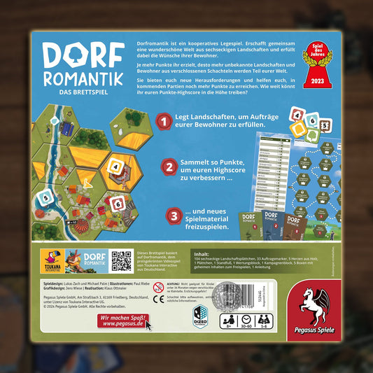 Dorfromantik - Das Brettspiel Spielinhalt & Spielprinzip