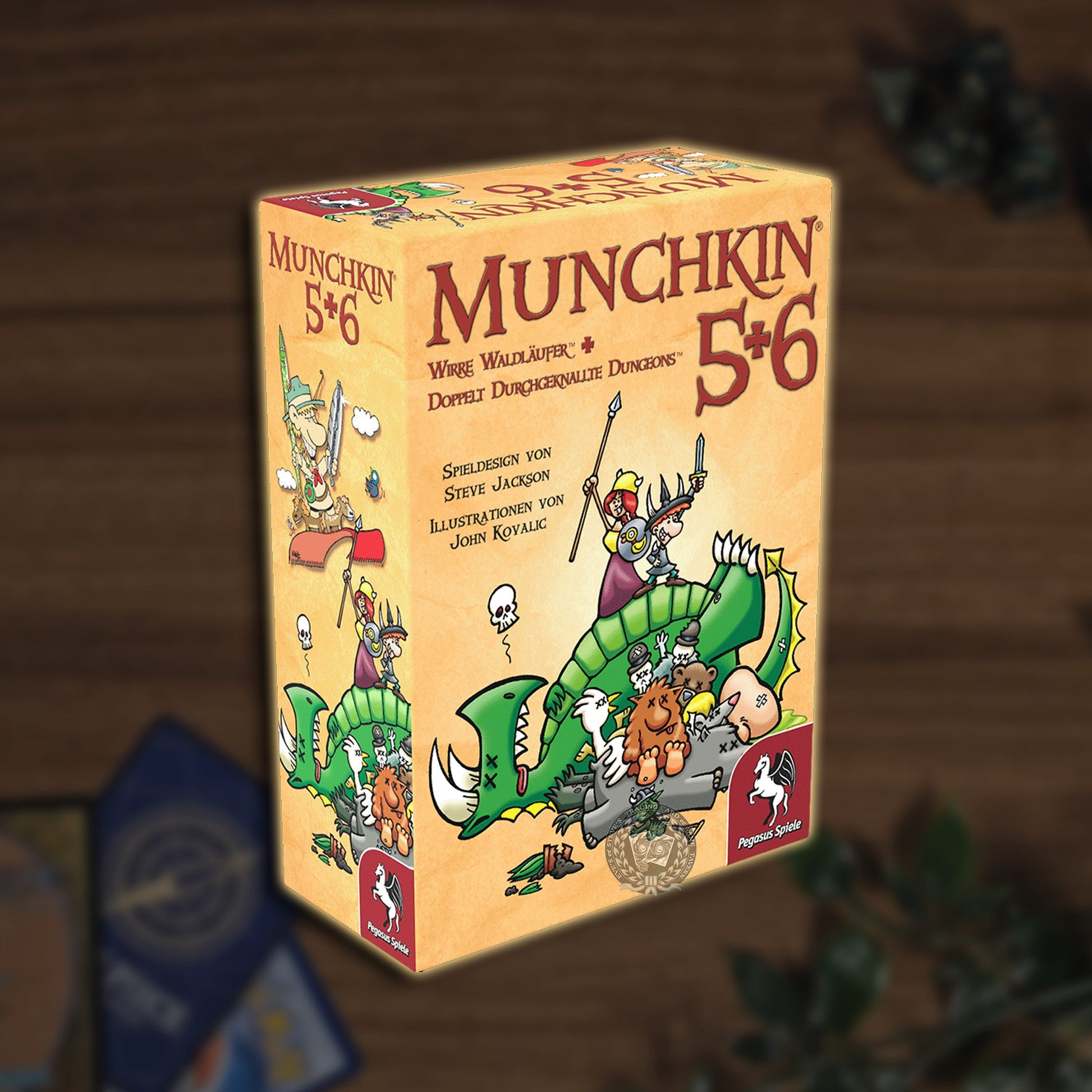 Munchkin 5+6 - Wirre Waldläufer, Durchgeknallte Dungeons & Grausige Grüfte