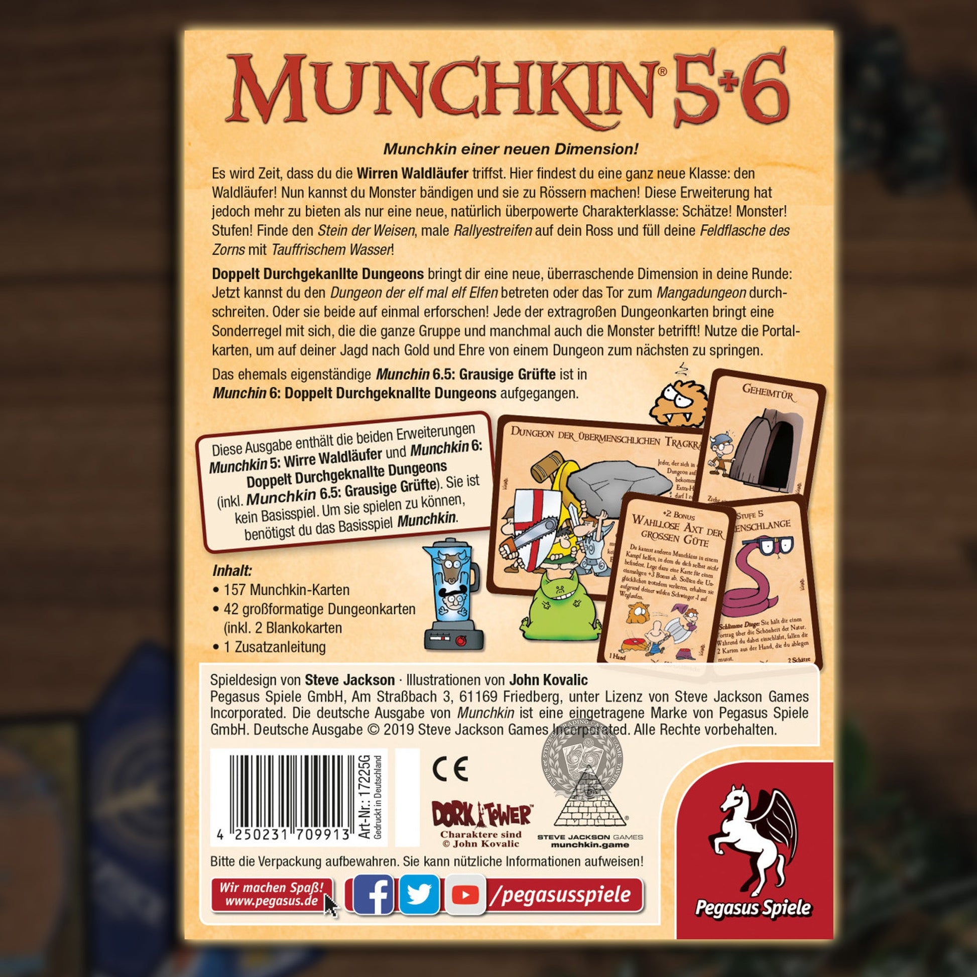 Munchkin 5+6 - Inhalt