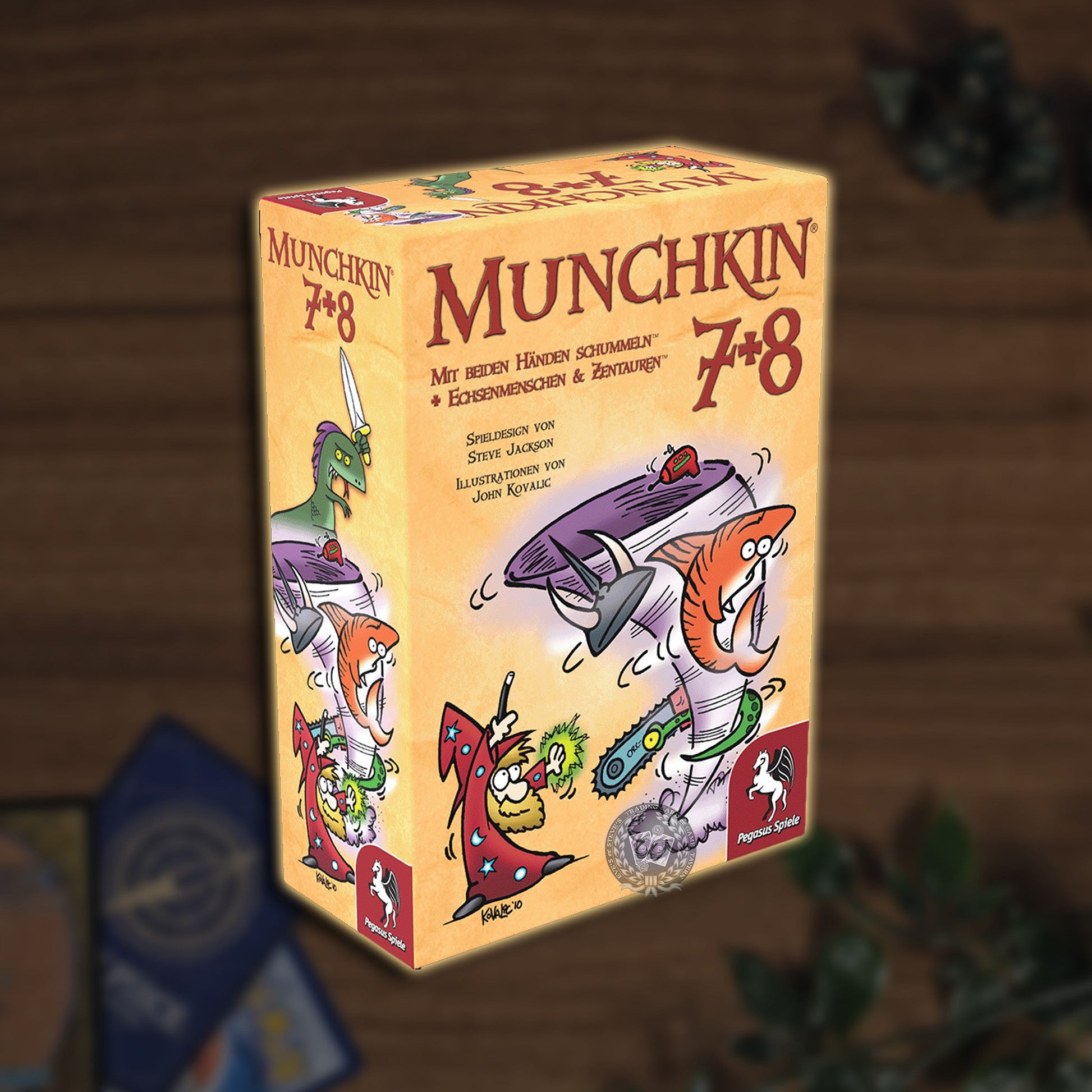 Munchkin 7+8 - Mit beiden Händen schummeln & Echsenmenschen und Zentauren (DE)