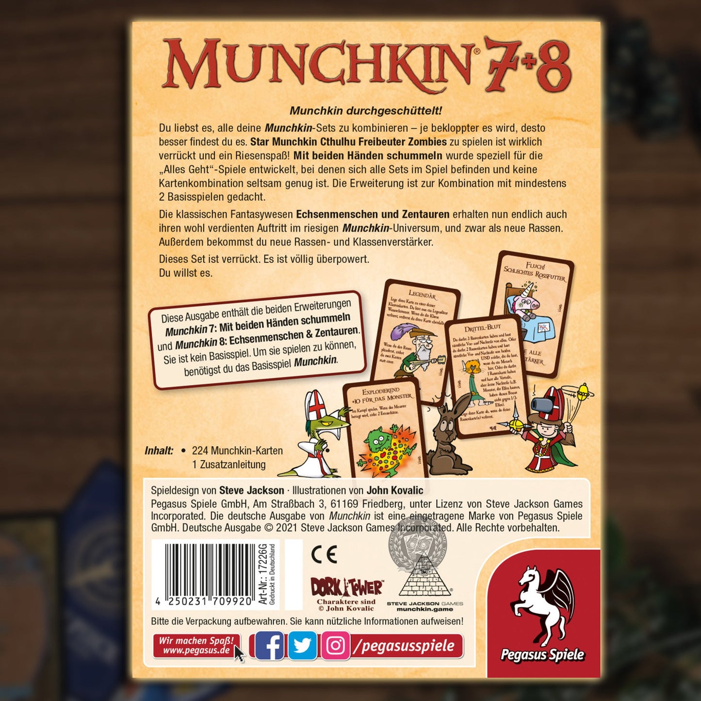 Munchkin 7+8 - Inhalt