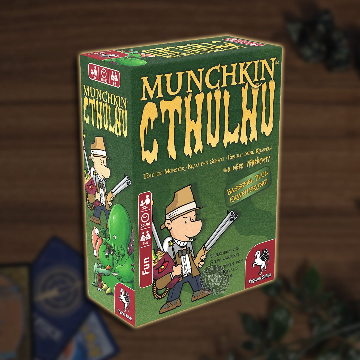 Munchkin Cthulhu 1+2 - Das fiese und alberne Abenteuerspiel (DE)