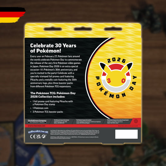Pokémon Day 2026 Pikachu Kollektion Inhalt