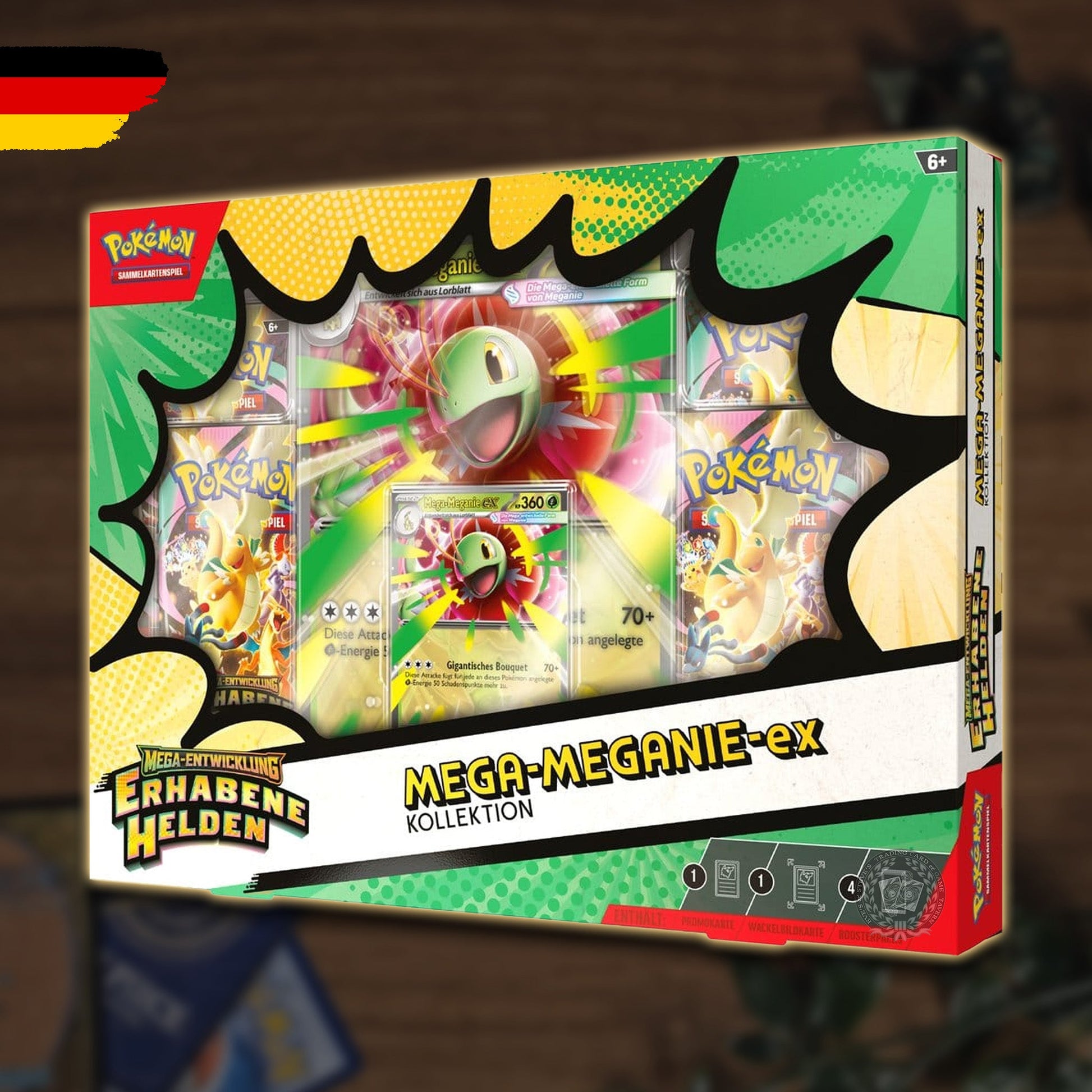 Pokémon Erhabene Helden Mega-Meganie-EX Kollektion