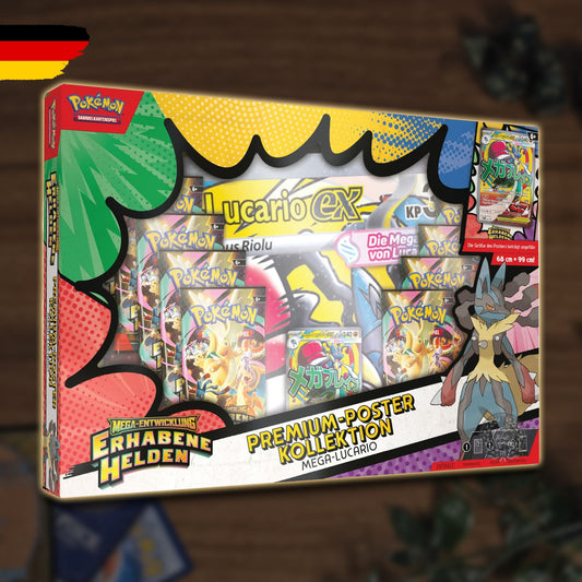 Pokémon Erhabene Helden Premium Poster-Kollektion Mega-Lucario