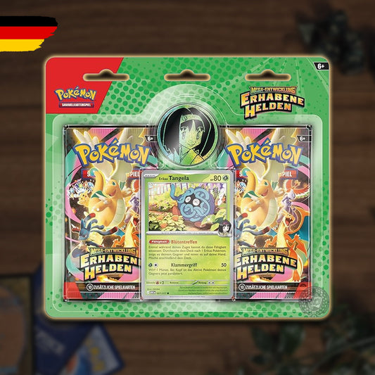 Pokémon Erhabene Helden 2-Pack Trainer-Blister Erika