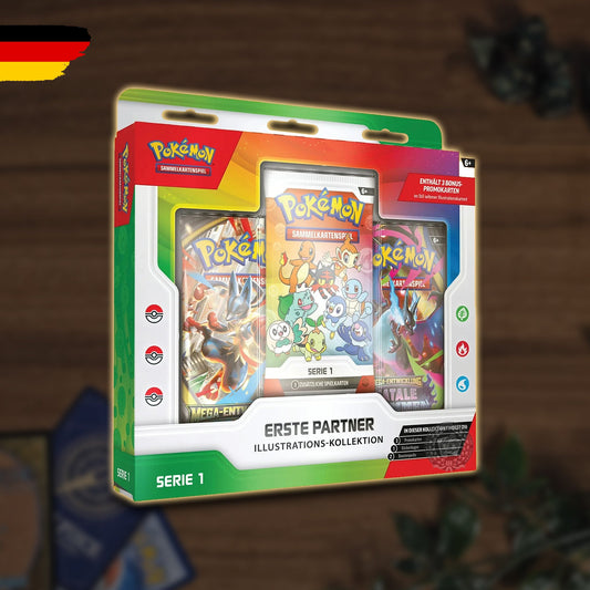 Pokémon Erste Partner Illustrations-Kollektion Serie 1