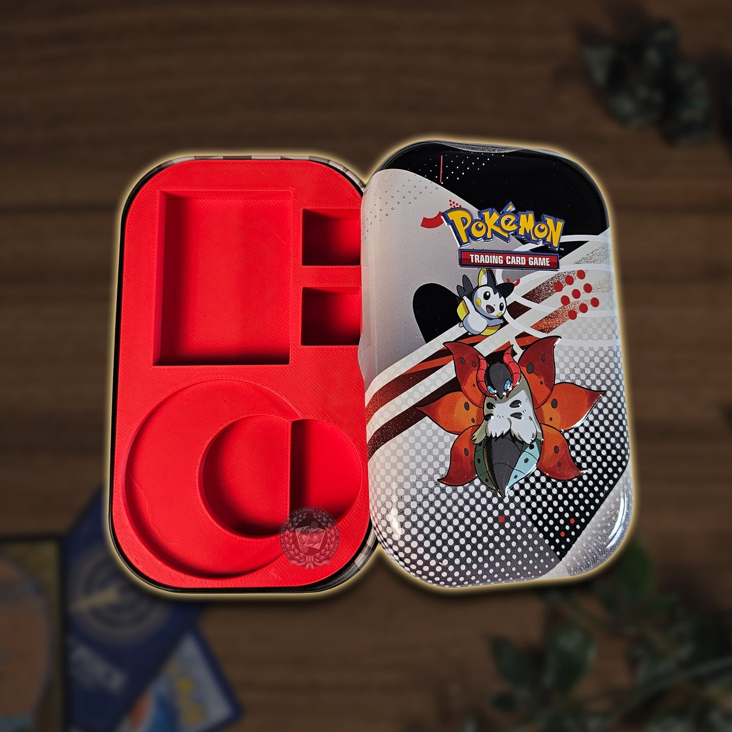 Pokémon TCG Mini Tin Insert V2 für Würfel, Marker und Zubehör