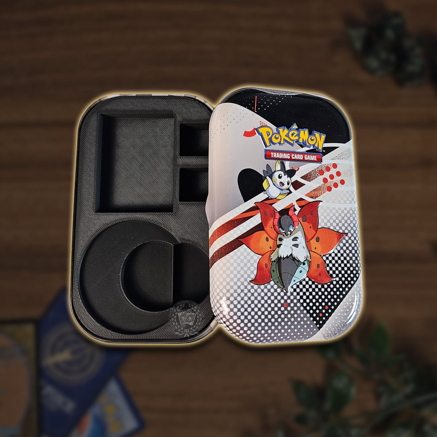 Pokémon TCG Mini Tin Insert V2 für Würfel, Marker und Zubehör