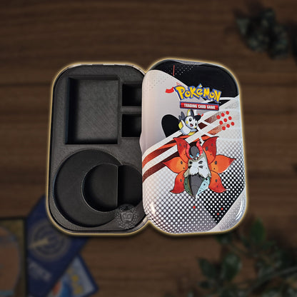 Pokémon TCG Mini Tin Insert V2 für Würfel, Marker und Zubehör