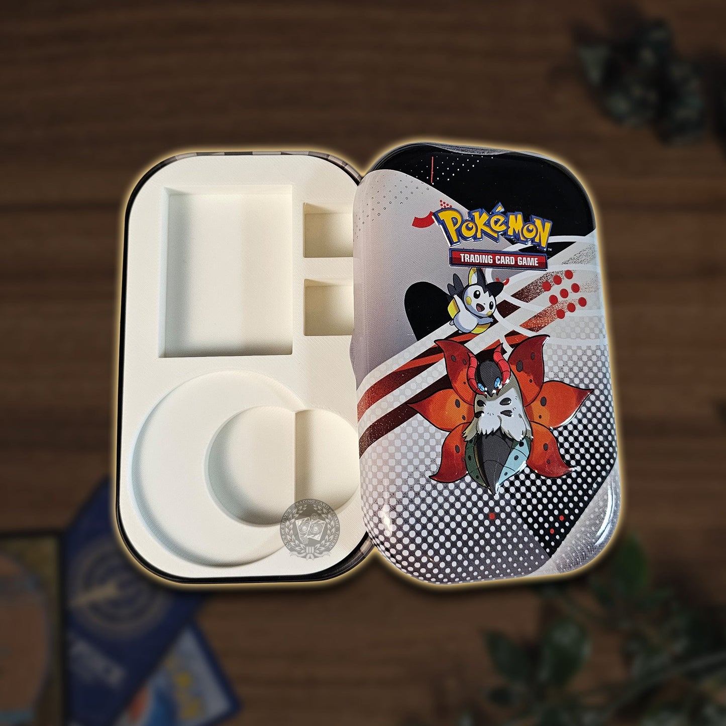 Pokémon TCG Mini Tin Insert V2 für Würfel, Marker und Zubehör