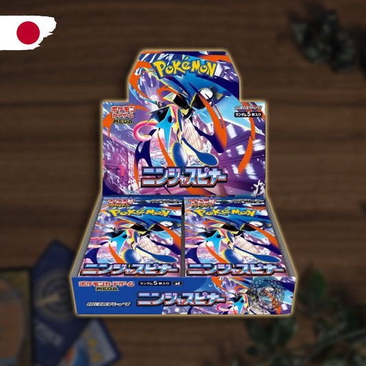 Pokémon Ninja Spinner (M4) Booster Display