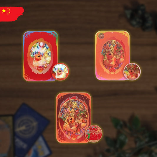 Pokémon Terestral Gathering "Flamara" Mini Tin Secret Varianten