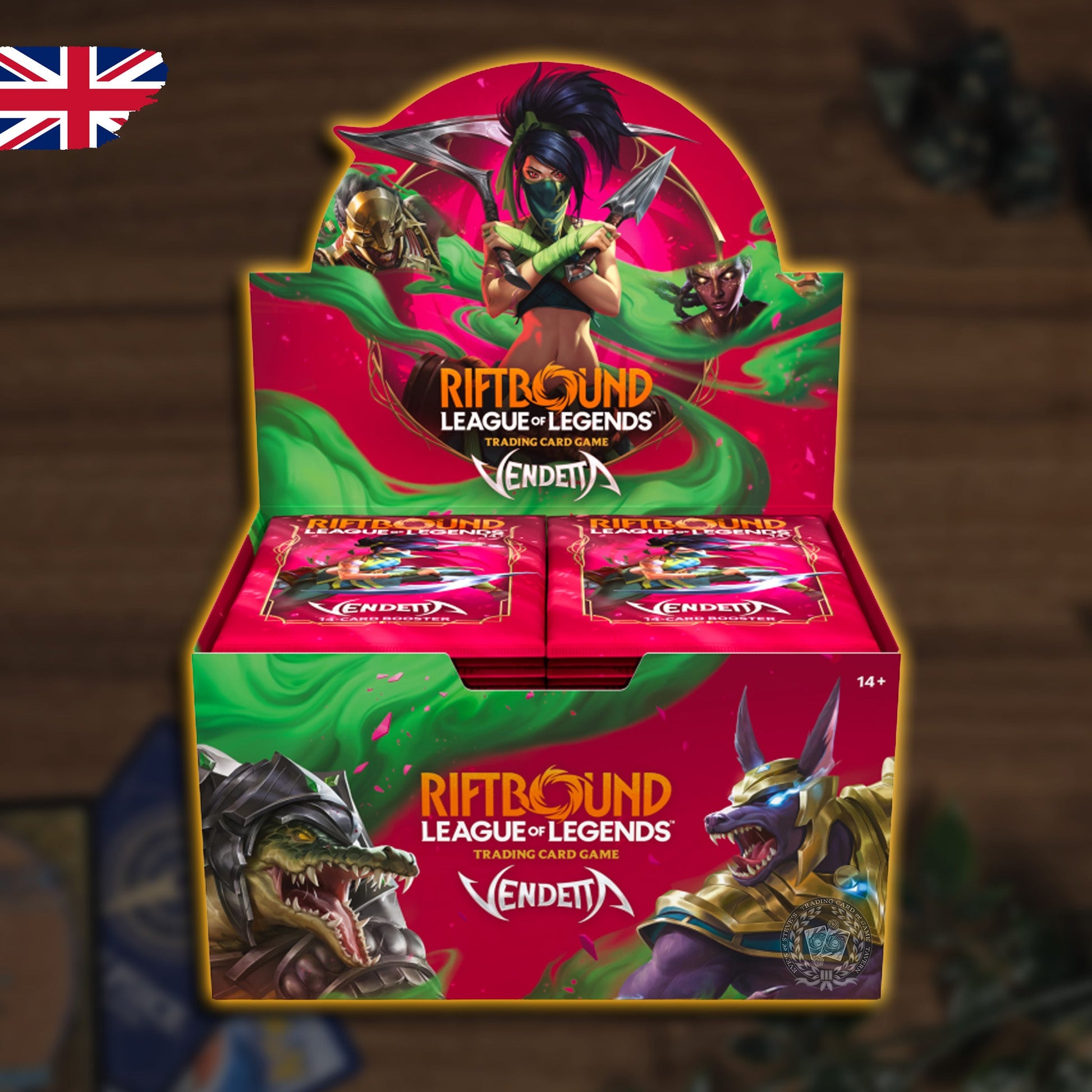 Riftbound: League of Legends TCG - Vendetta Booster Display