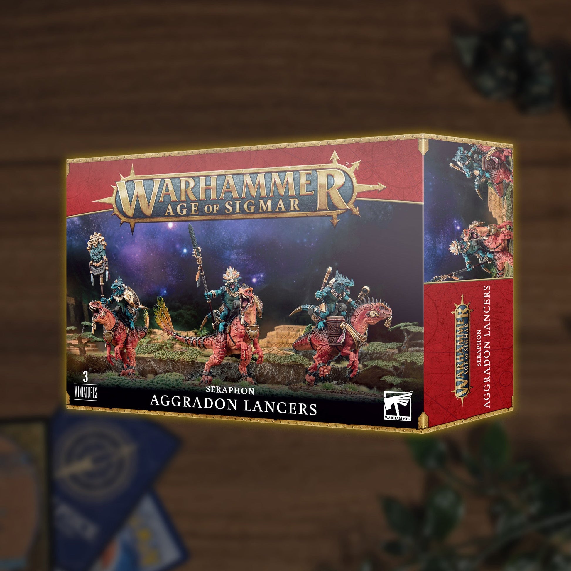 Seraphon: Aggradon-Lanzenreiter