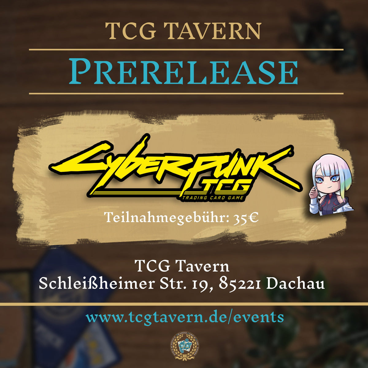 TCG Tavern Dachau Cyberpunk TCG Prerelease
