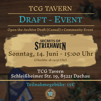 TCG Tavern Dachau Magic Presents: Open the Archive Draft-Event 14.06.2026