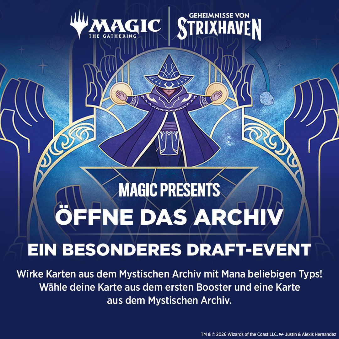 Magic Presents: Open the Archive Draft - Regeln